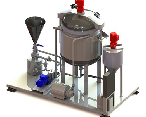INOXPA blender skid MIX INOXPA blender skid MIX